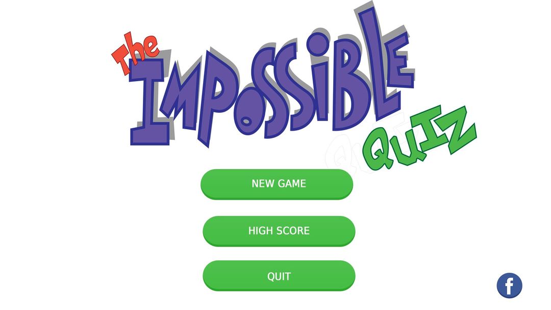 Screenshot of The Impossible Quiz