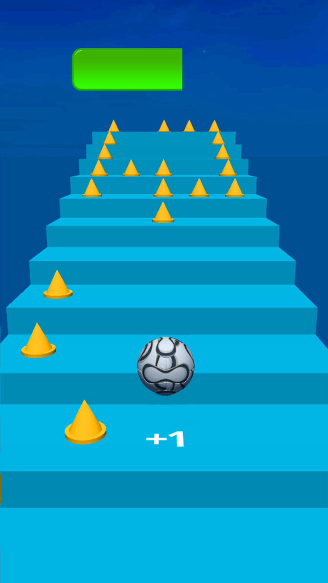 Ball Jump Hop Tiles 3D Games Game Screenshot