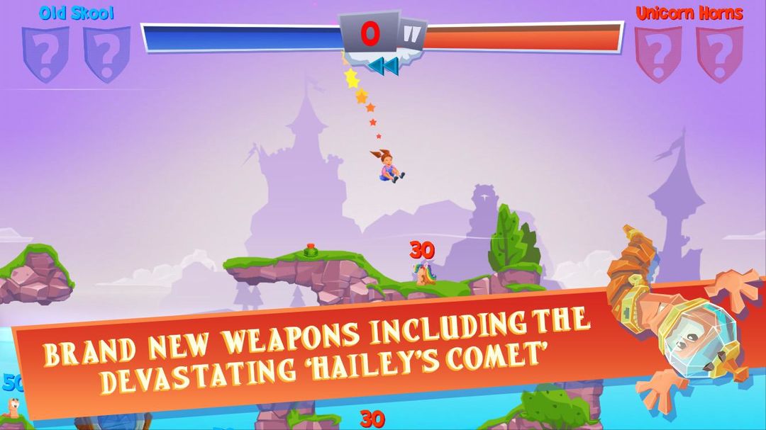 Worms 4 screenshot game