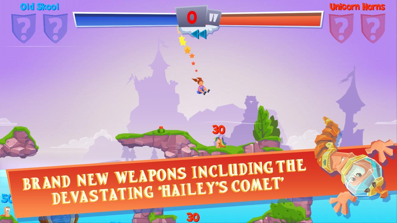 Worms 4 Game Screenshot