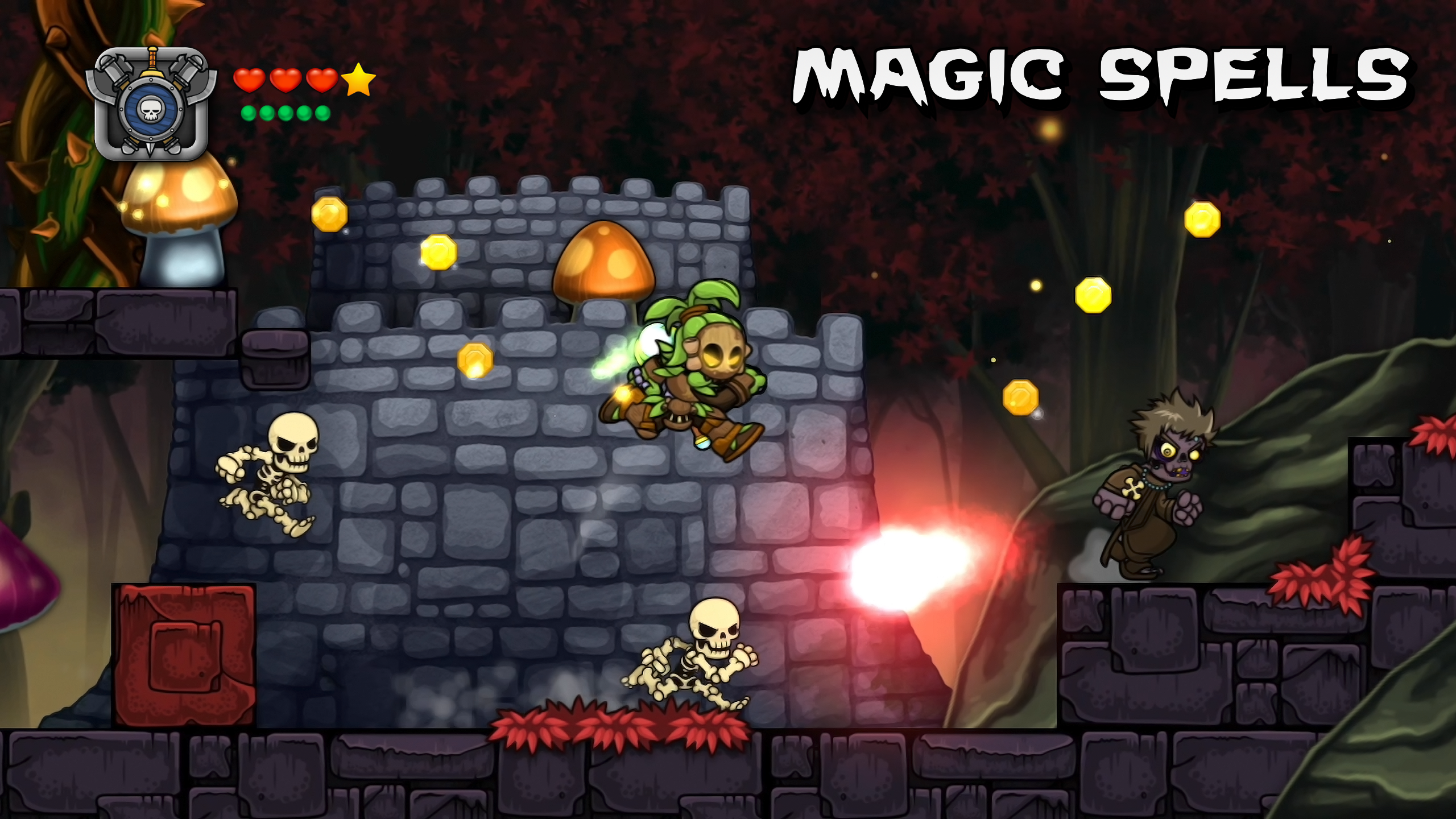 Magic Rampage Game Screenshot