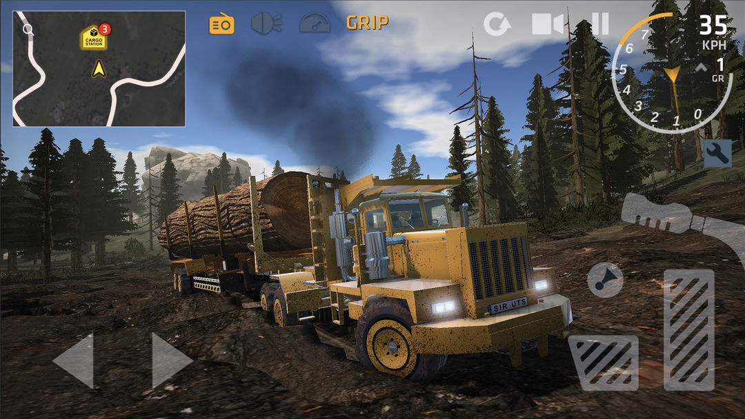 Ultimate Truck Simulator 게임 스크린 샷