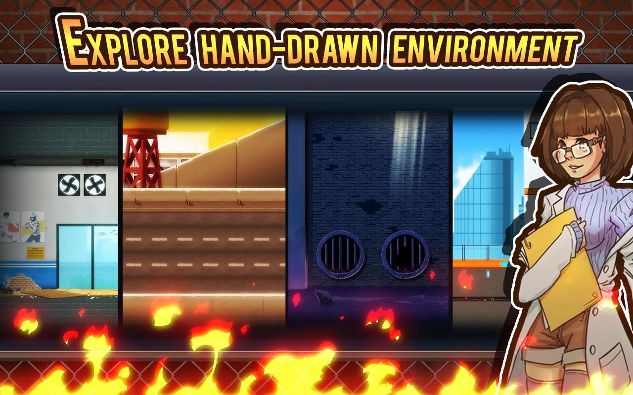 Fist of Rage: 2D Battle Platfo Game Screenshot