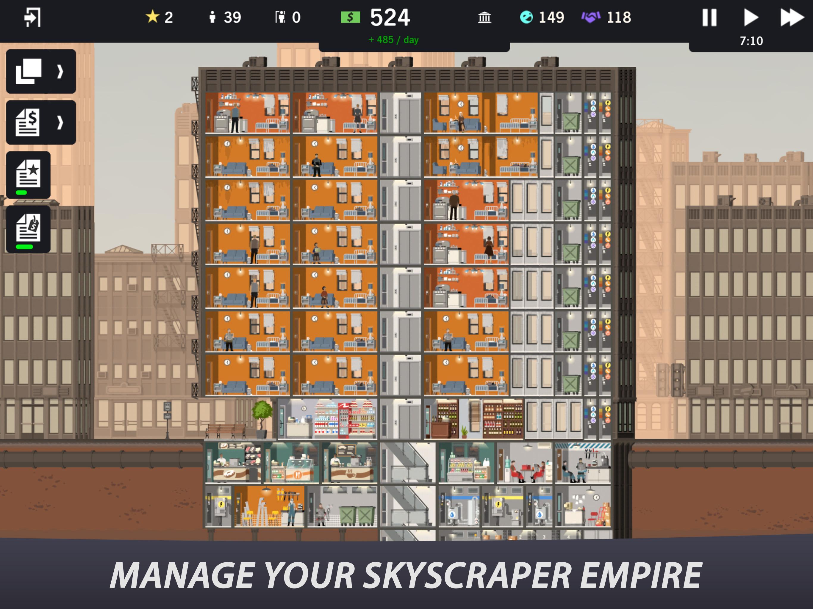 Project Highrise Game Screenshot