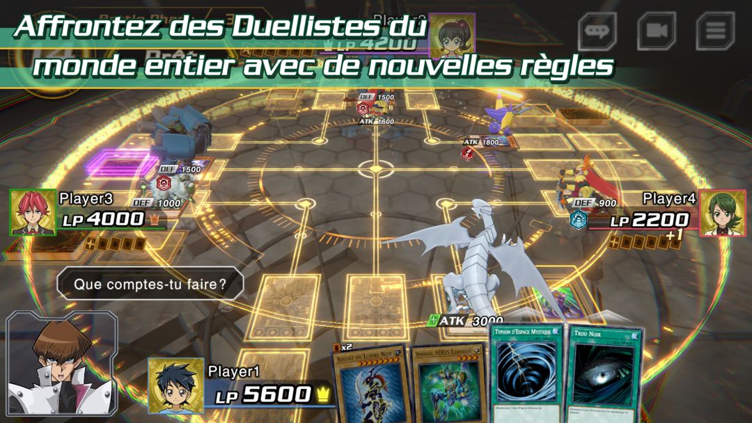 Yu-Gi-Oh! CROSS DUEL screenshot game