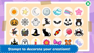 Halloween Coloring Book Game Screenshot