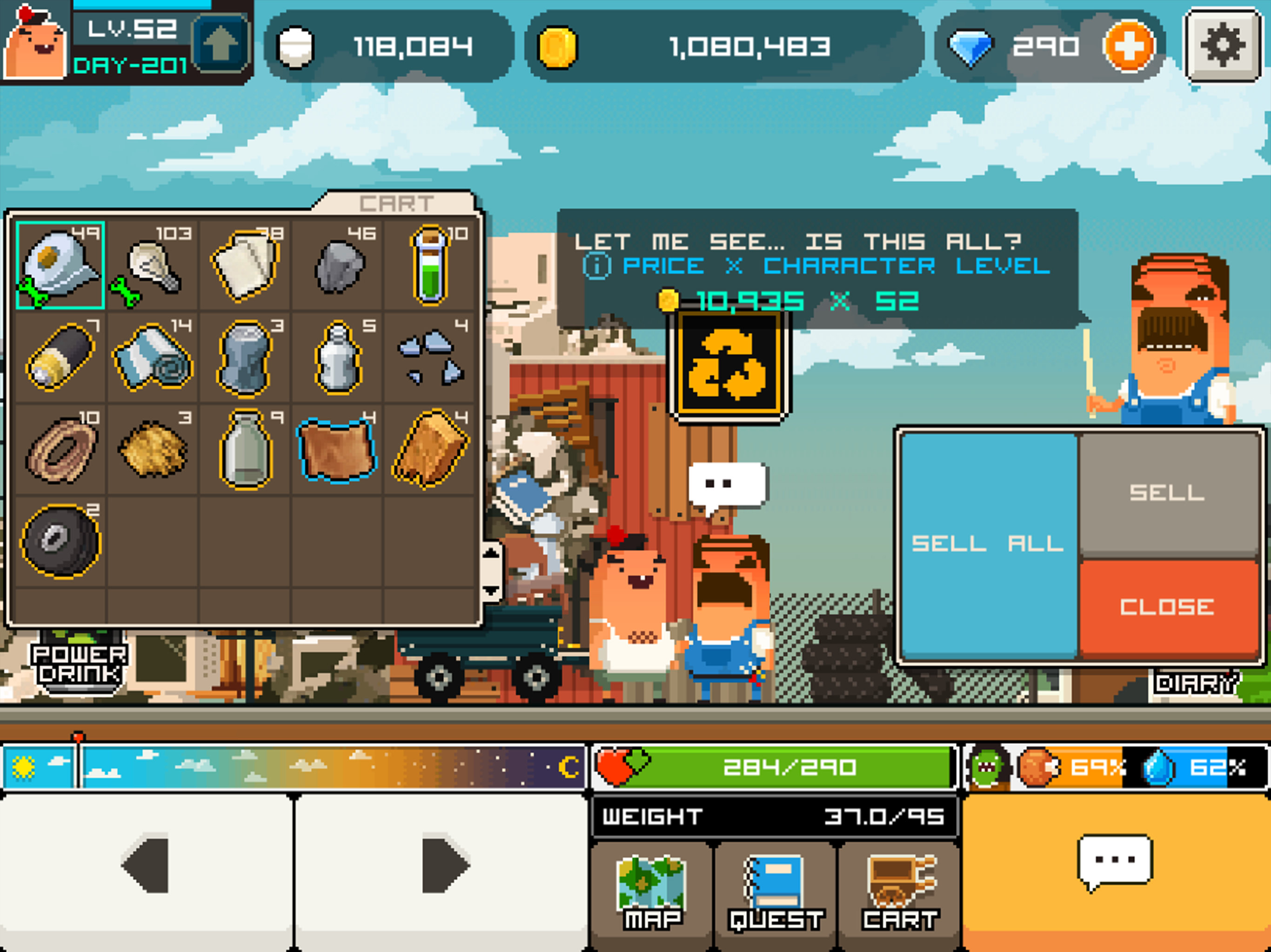 Goodmorning!zombie Game Screenshot