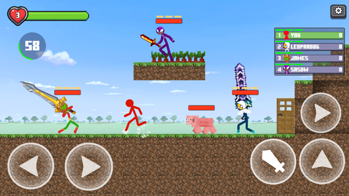 Gun Fight:One Stickman Combat Game for Android - Download