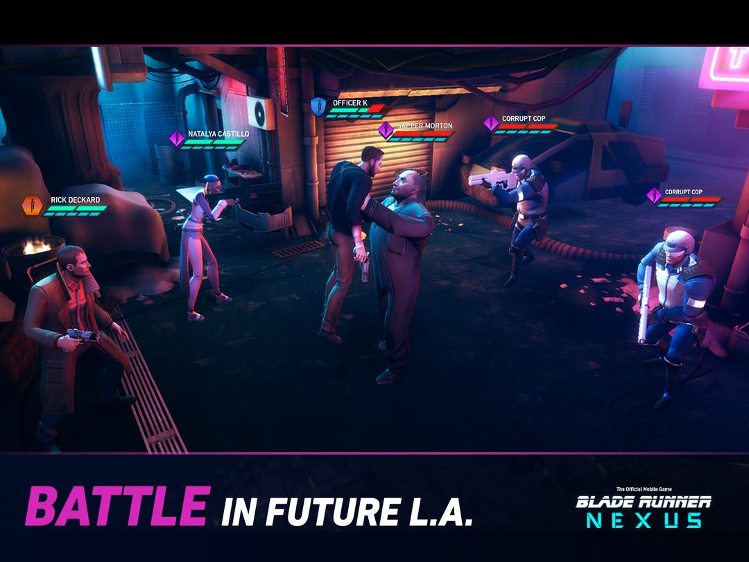 Screenshot of Blade Runner Nexus