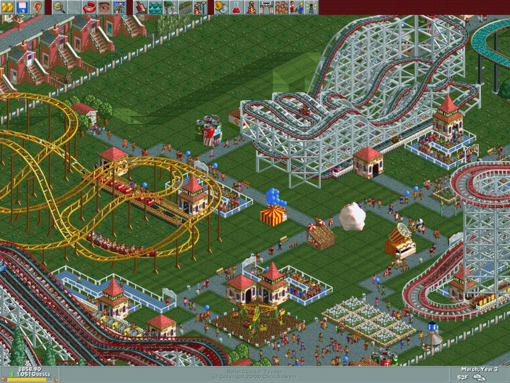 Screenshot 1 of RollerCoaster Tycoon®: Deluxe 