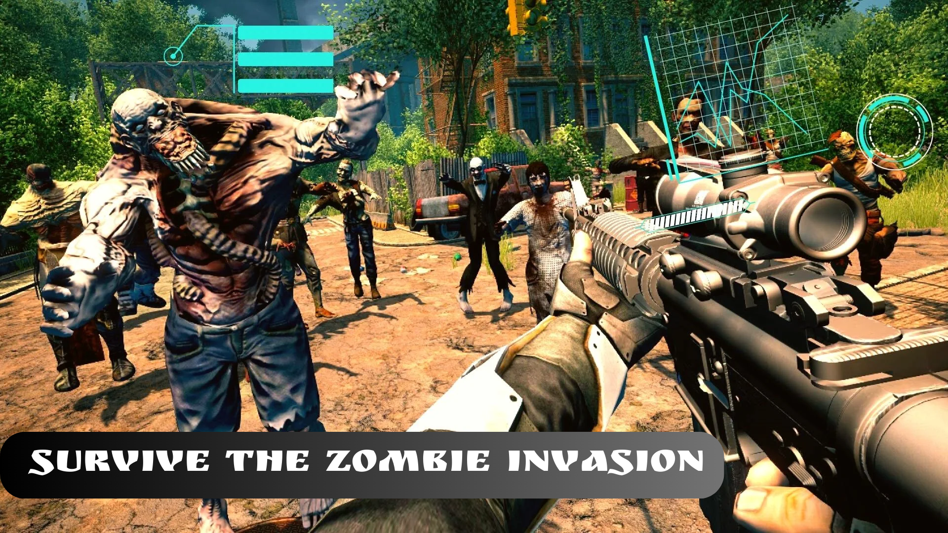 Screenshot 1 of Crawl of dead-Zombie Shooter 2.0