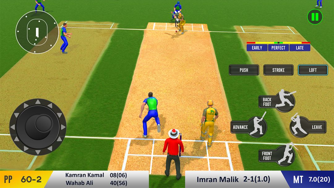 Screenshot of Cricket Match Pakistan League