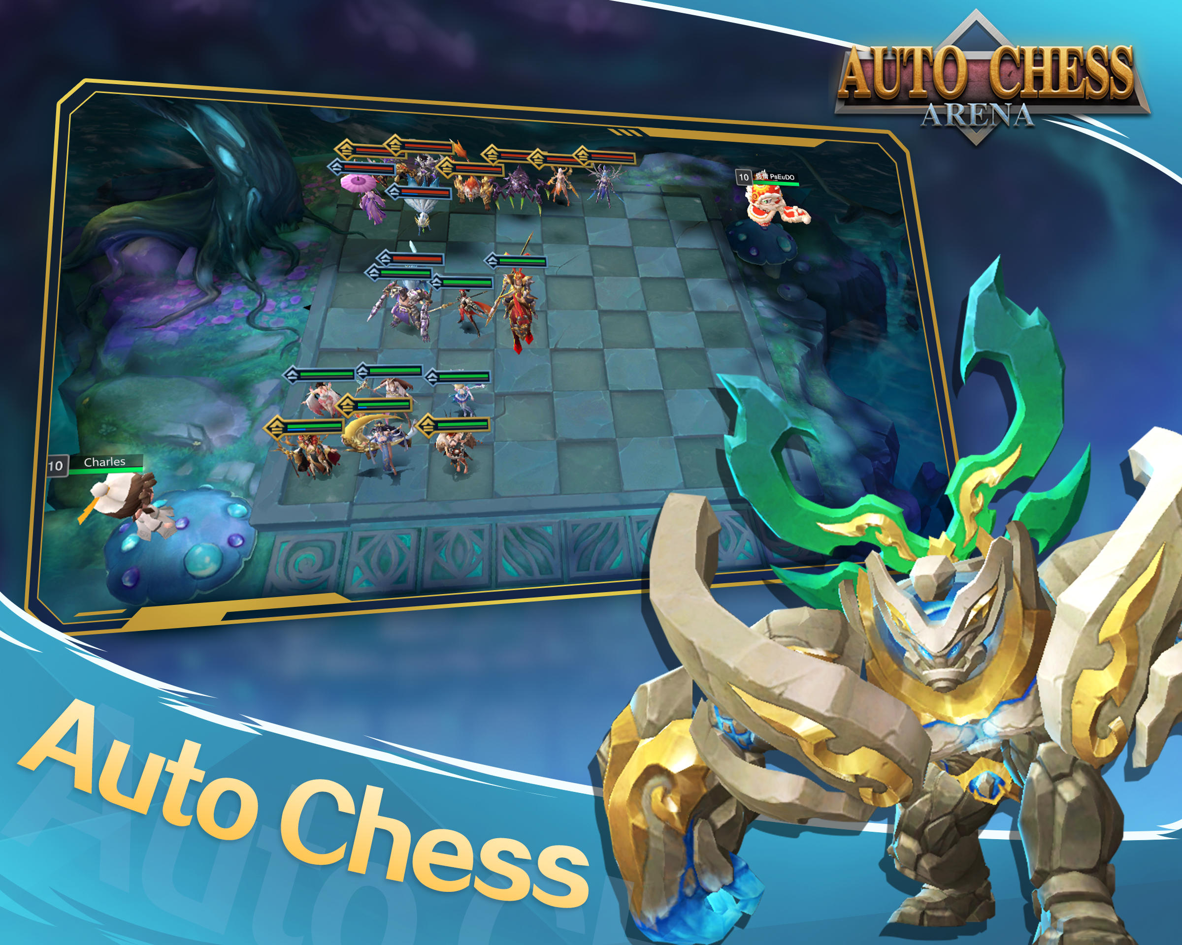 Auto-Chess Arena遊戲截圖