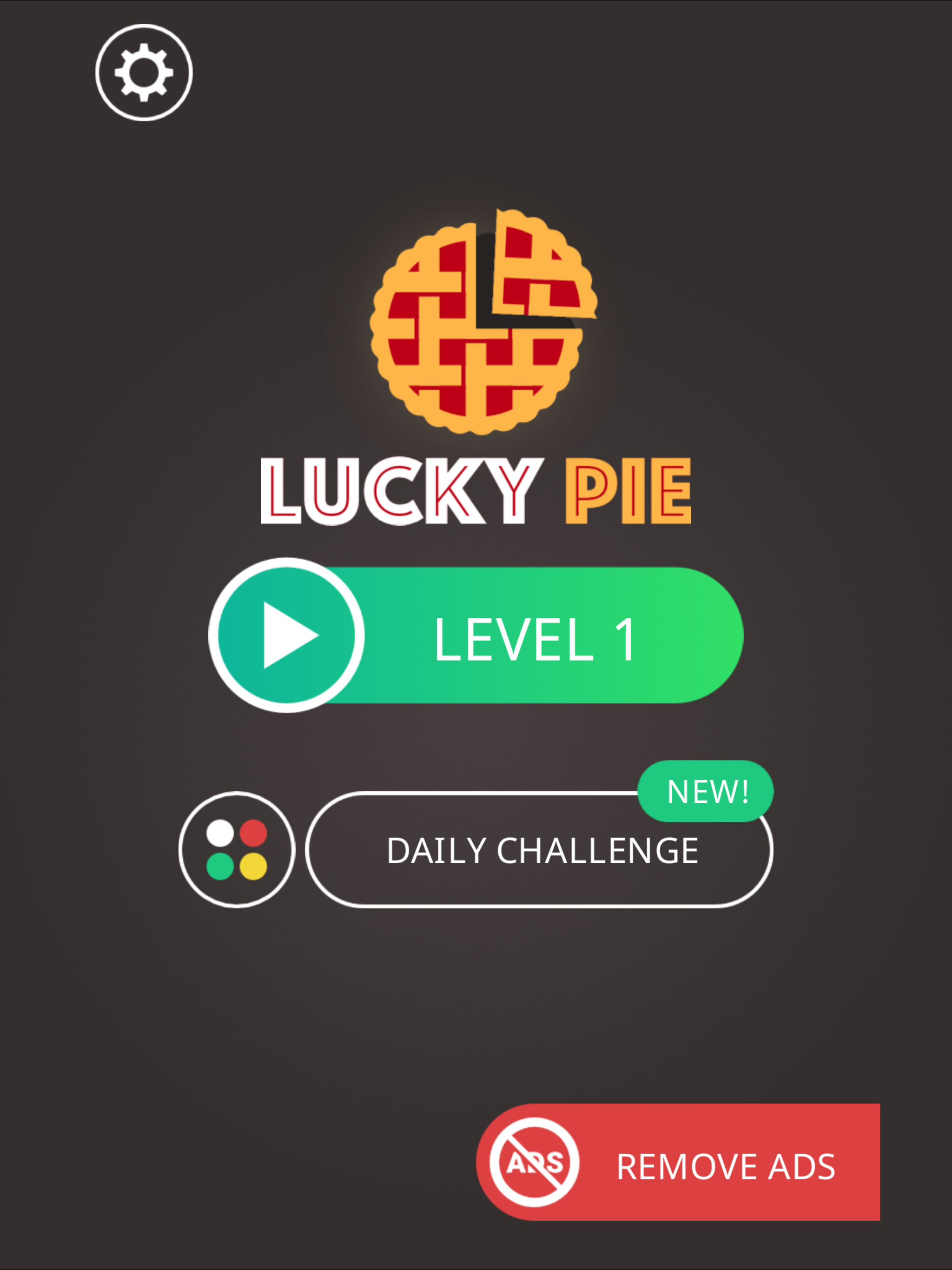 Lucky Pie - Plate food with tasty slices ภาพหน้าจอเกม