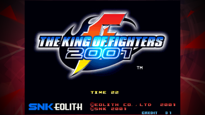 Screenshot of KOF 2001 アケアカNEOGEO
