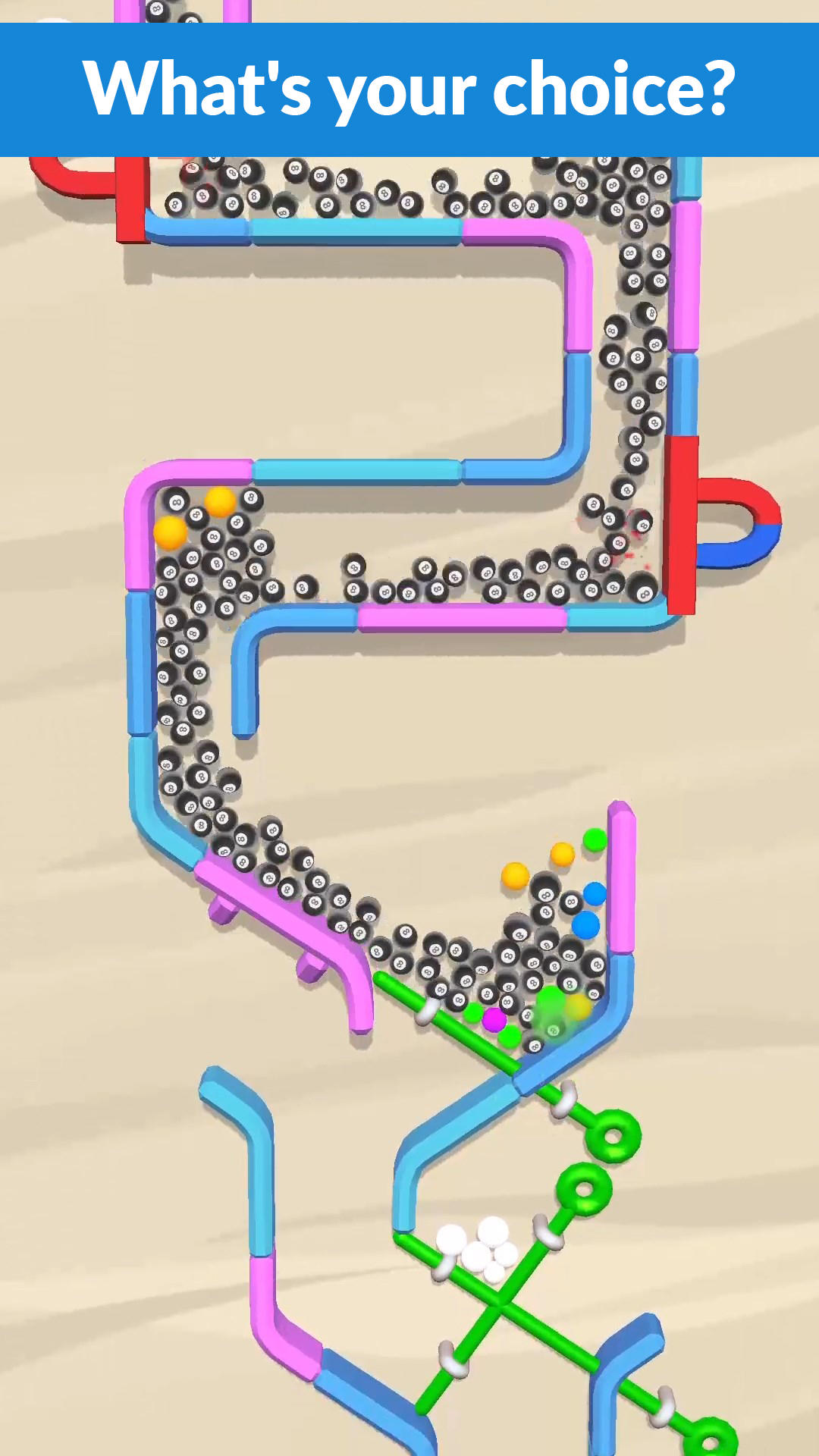 Screenshot of Garden Balls - Pin Pull Games