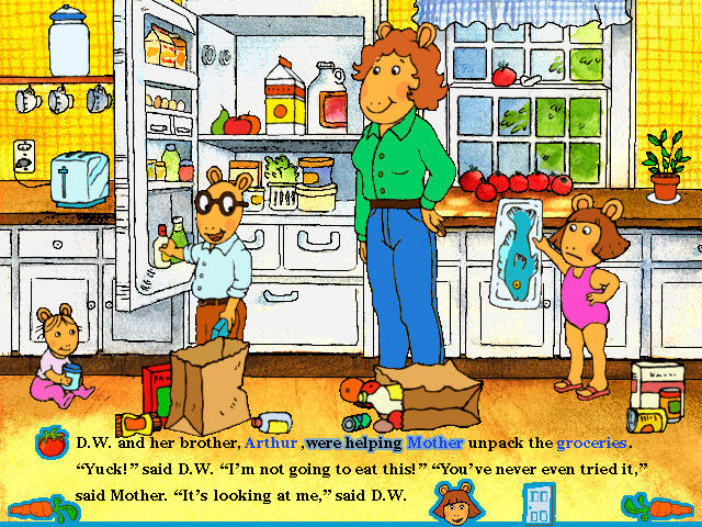 Screenshot 1 of D.W. The Picky Eater 