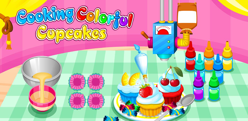 Banner of Memasak cupcake warna-warni 1.0.8
