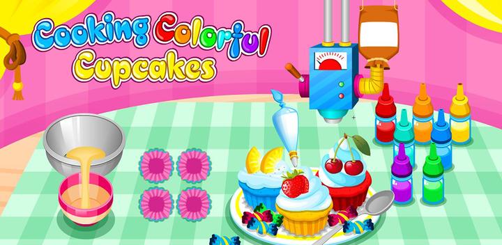 Banner of Cooking colorful cupcakes 1.0.8