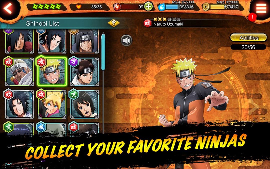 NARUTO X BORUTO NINJA VOLTAGE ภาพหน้าจอเกม