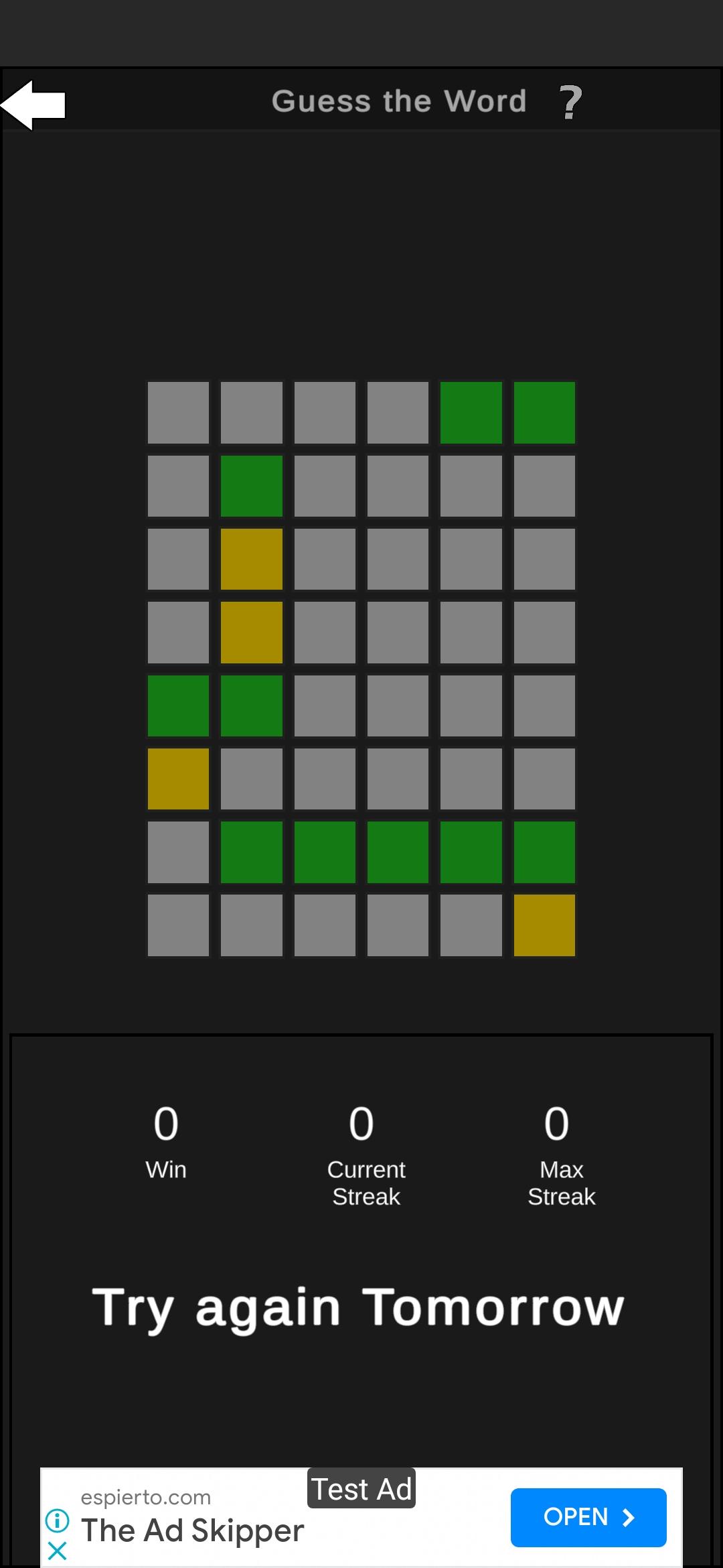 Screenshot 3 of Logikl six letter daily puzzle 