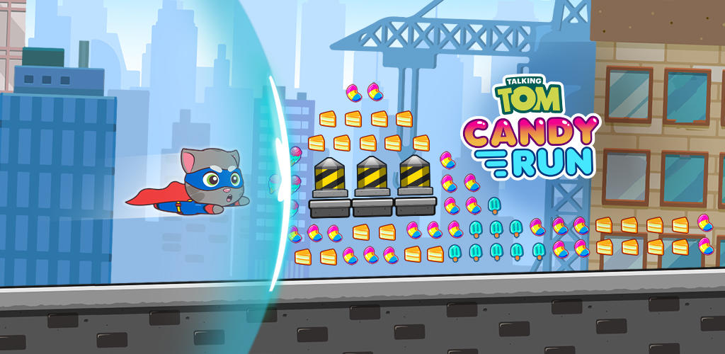 Banner of Talking Tom Candy Run 