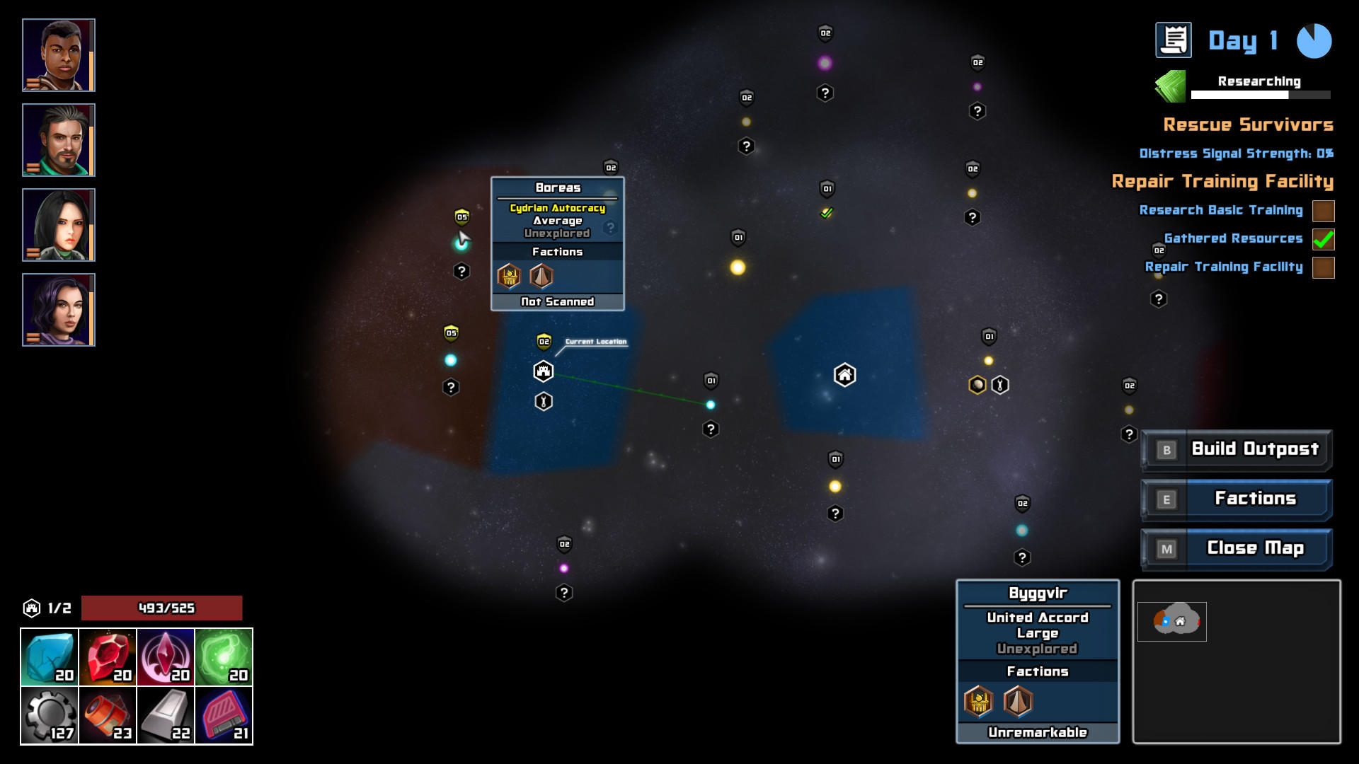 Screenshot of MetaSpace