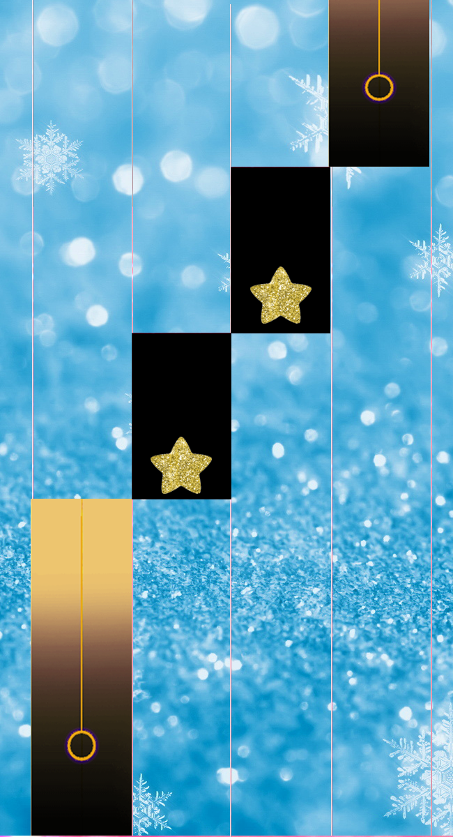 Glitter Piano Tiles 2018 screenshot game