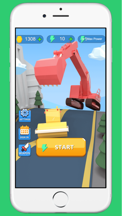 Robot Wars Excavator Game Screenshot