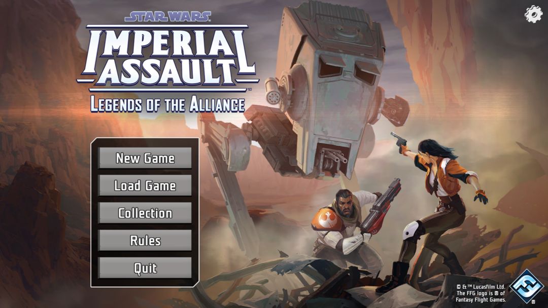 Star Wars: Imperial Assault ภาพหน้าจอเกม