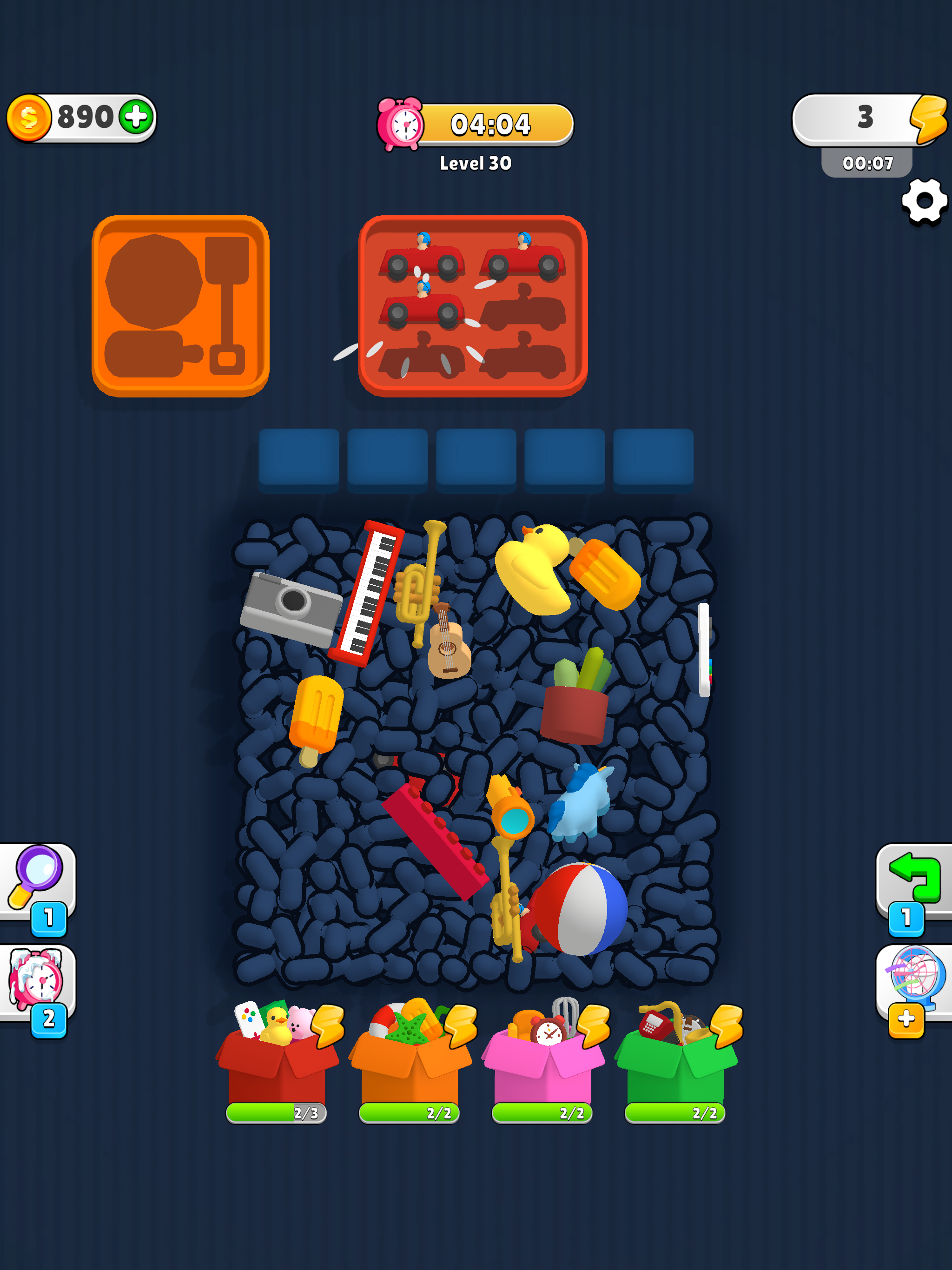 Pack Match Game Screenshot