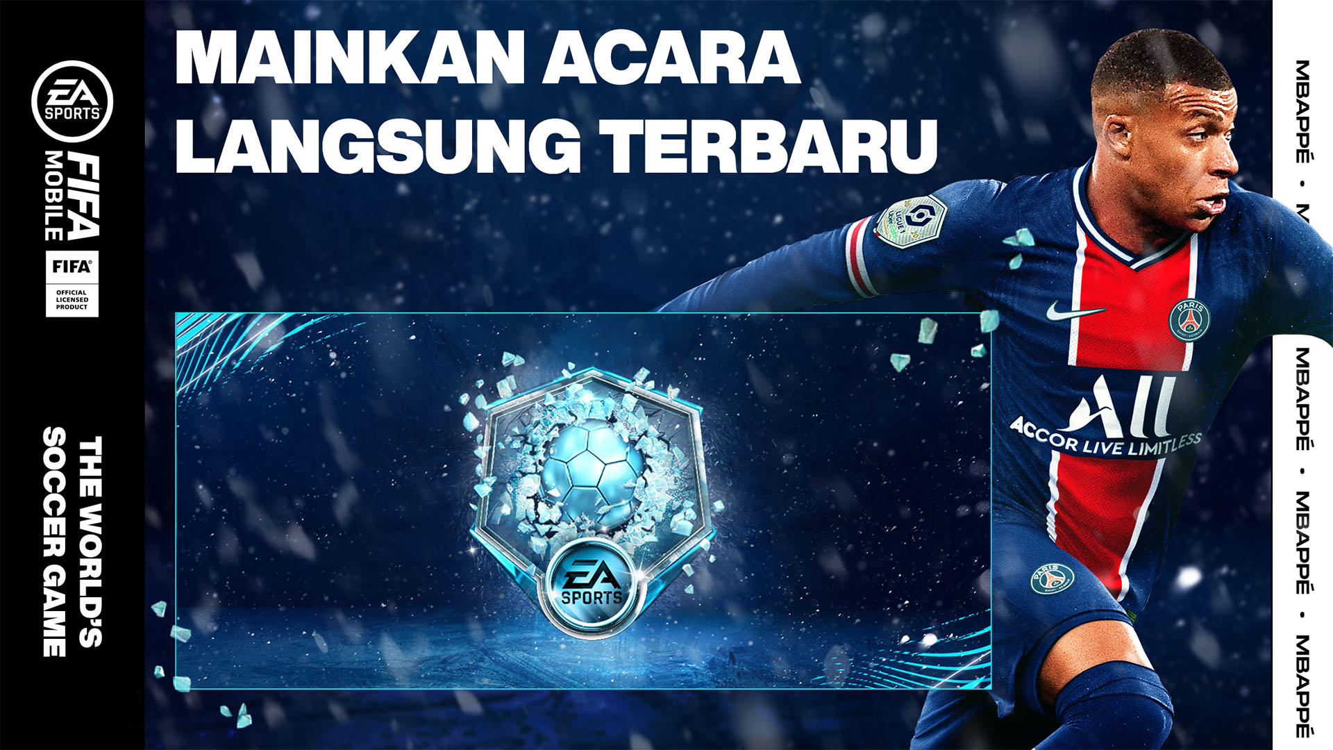 Cuplikan Layar Game Sepak Bola FIFA