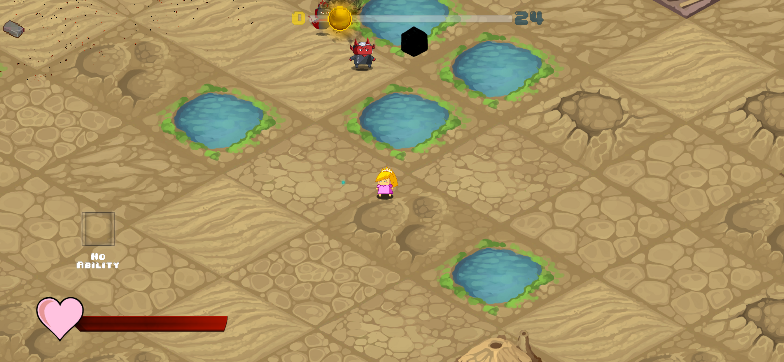 Dashing Princess Game Screenshot