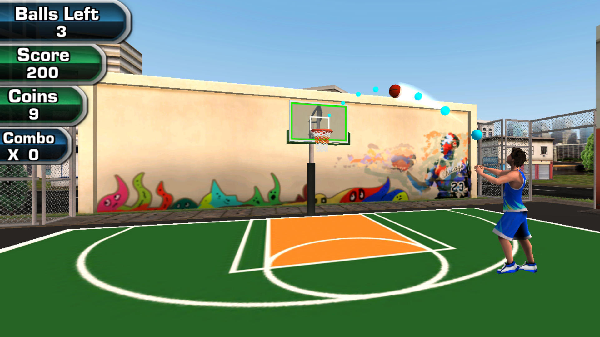 Basket Ball Game Hero Game Screenshot