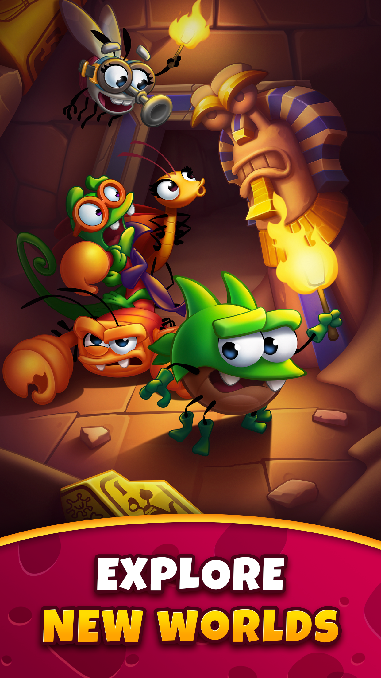 Скриншот игры Best Fiends - Match 3 Puzzles