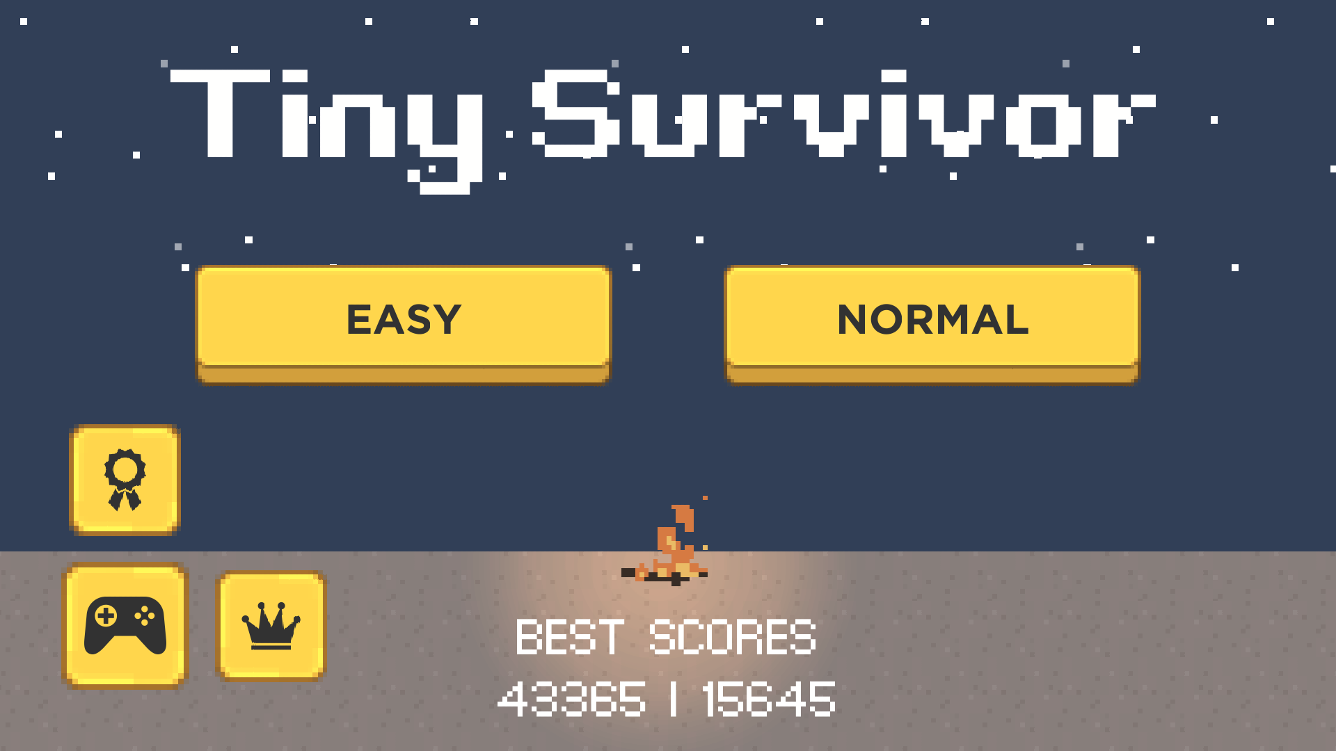Screenshot of Tiny Survivor