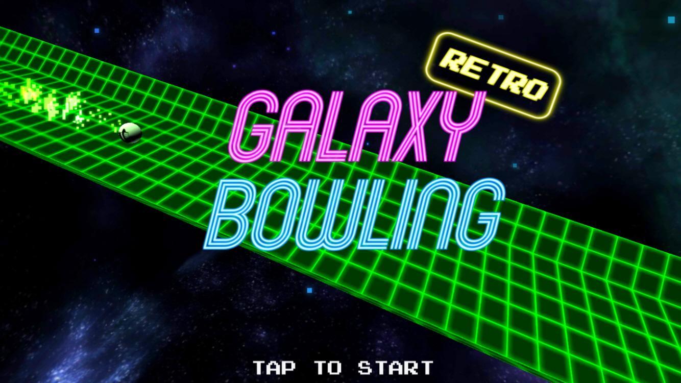 Galaxy Retro Bowling Game Screenshot