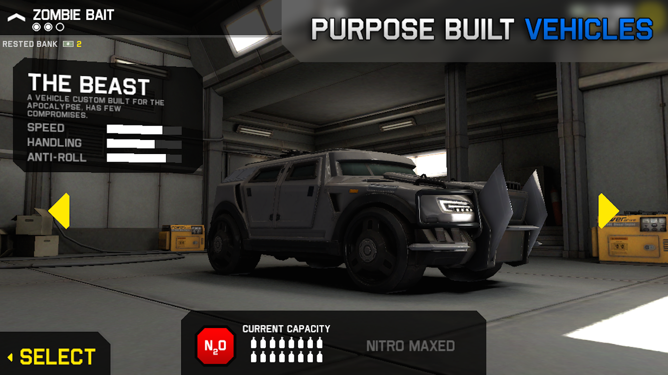 Cuplikan Layar Game Zombie Highway 2