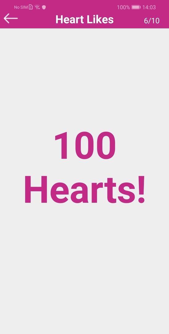 Heart Likes - Insta Popularity Guess Game ภาพหน้าจอเกม