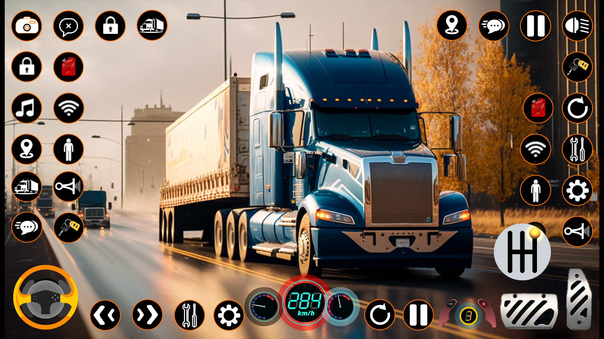 Estacionamento de caminhão vermelho versão móvel andróide iOS apk baixar  gratuitamente-TapTap