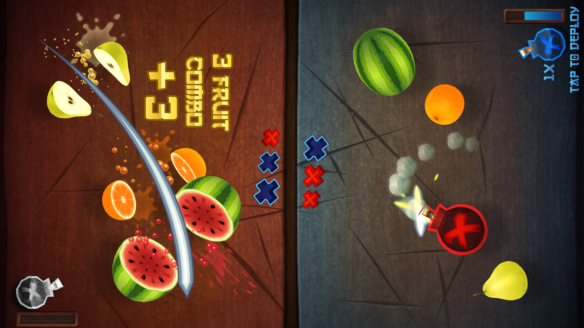 Screenshot of Fruit Ninja Classic+