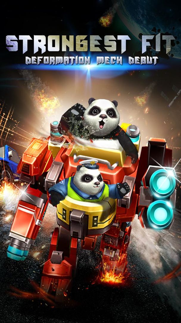 Hero Panda vs Zombies 게임 스크린 샷
