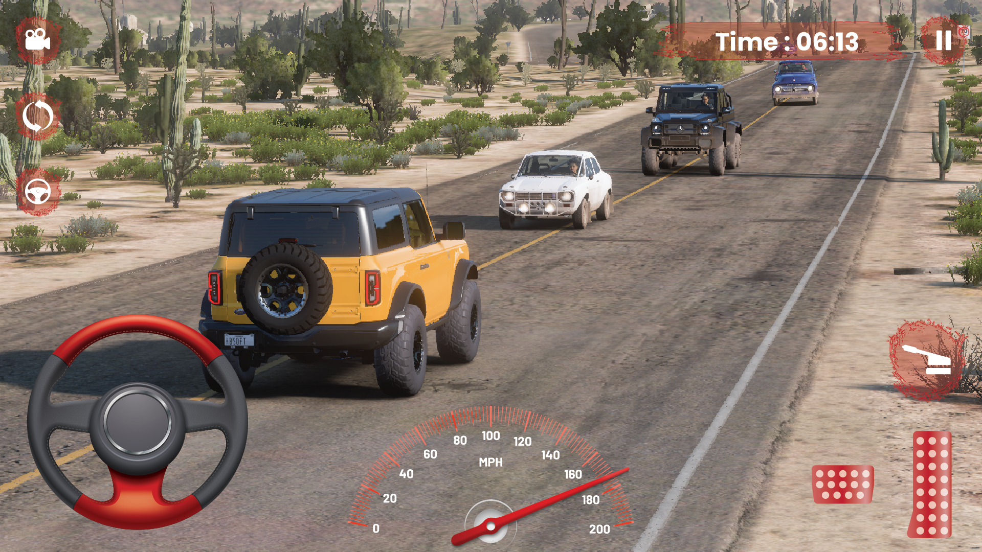 Offroad Jeep 4x4 Driving Games Game Screenshot
