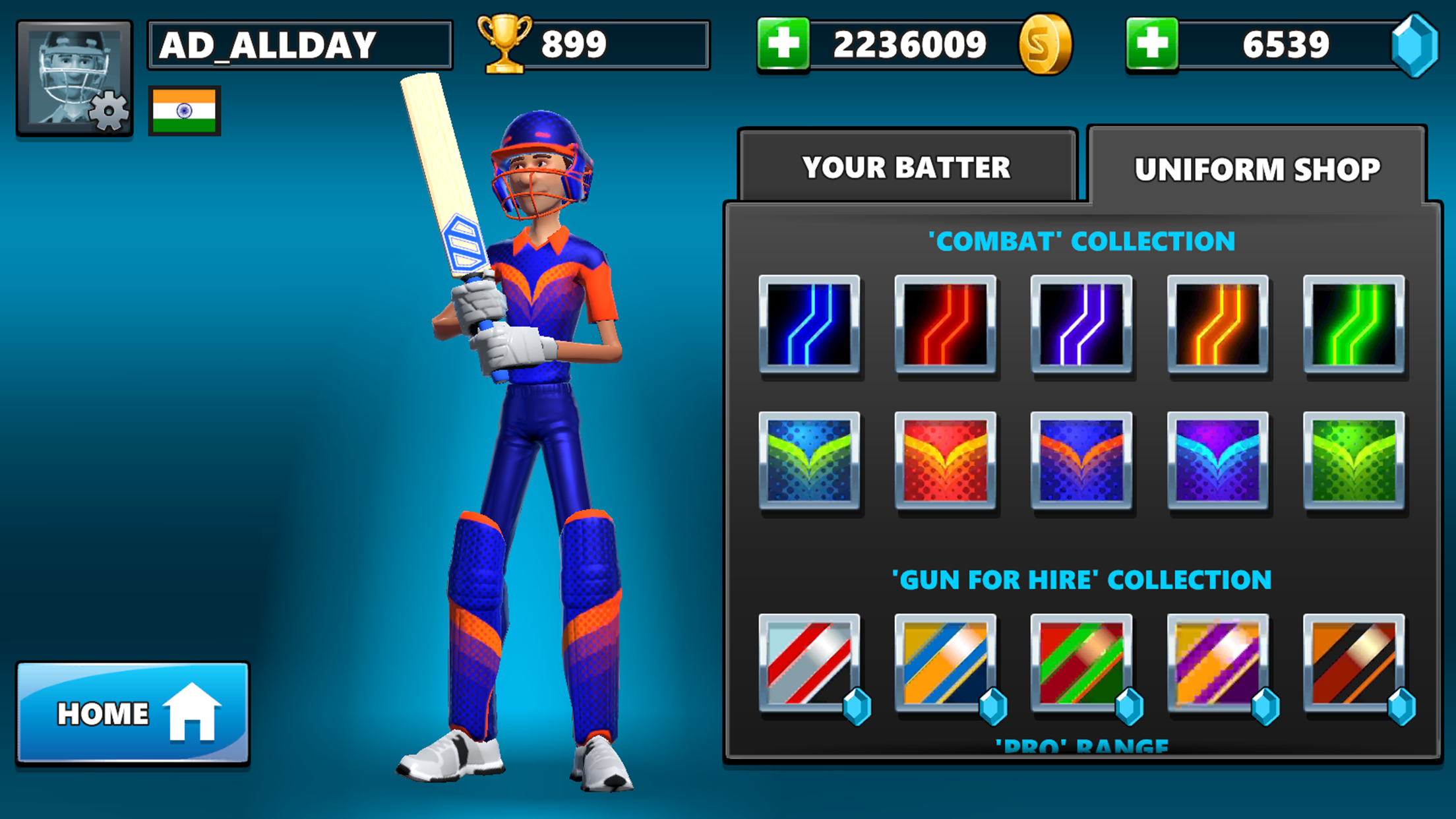 Stick Cricket Live Game Screenshot