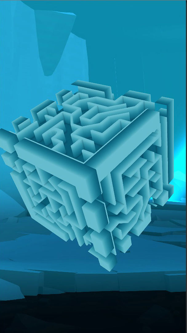 Screenshot of rubik maze