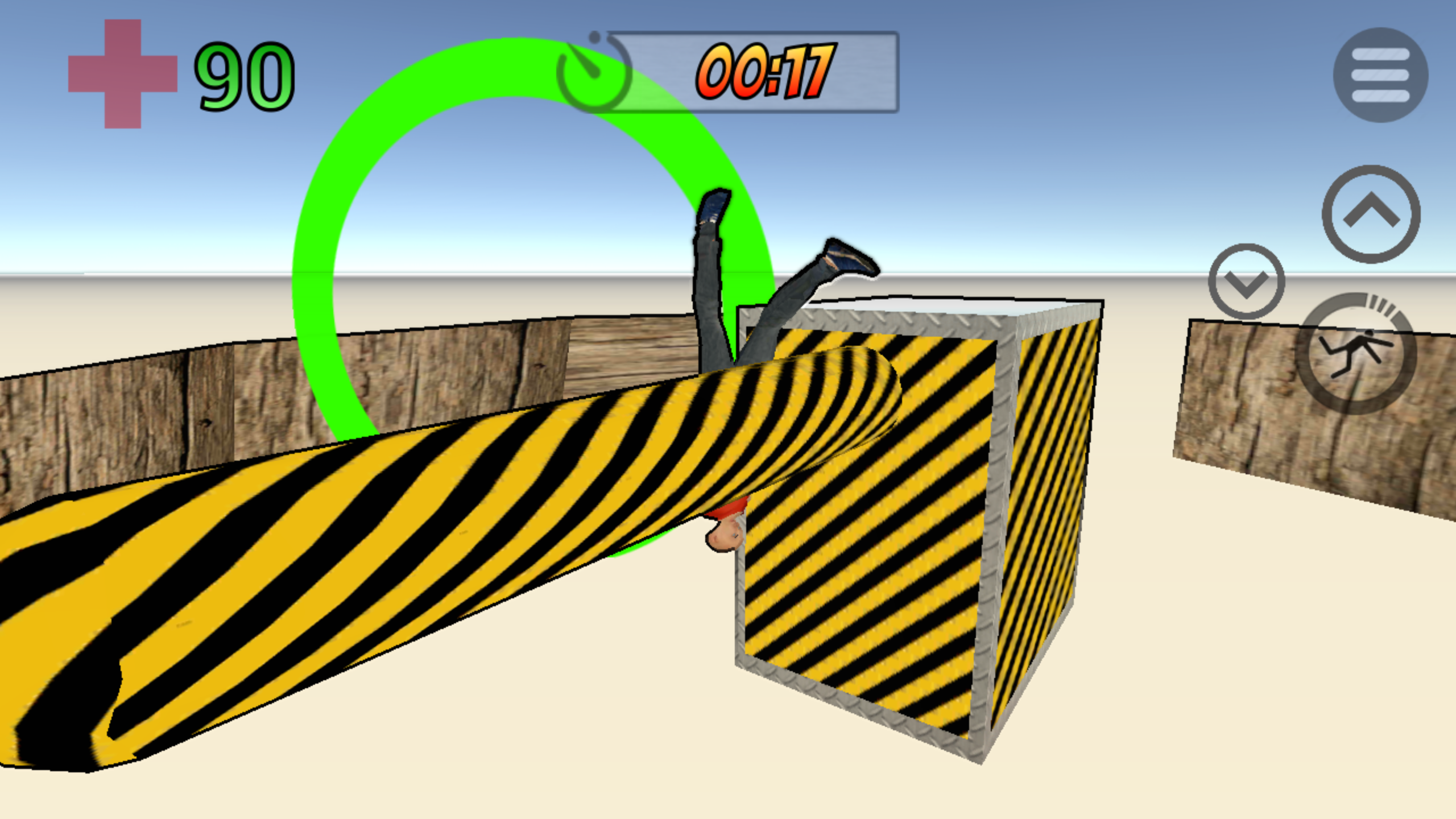 Clumsy Fred: ragdoll game Game Screenshot