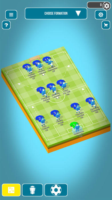 Footy Ball Tournament 2018 Game Screenshot