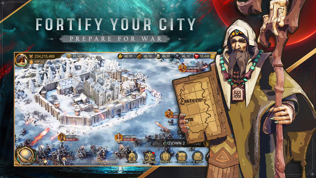 Land of Empires: Immortal ภาพหน้าจอเกม