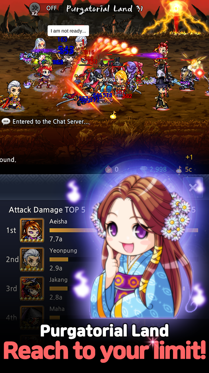 Soul Saver: Idle RPG Game Screenshot