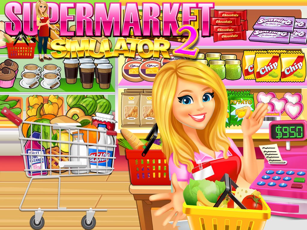 Supermarket Grocery Store Girl遊戲截圖